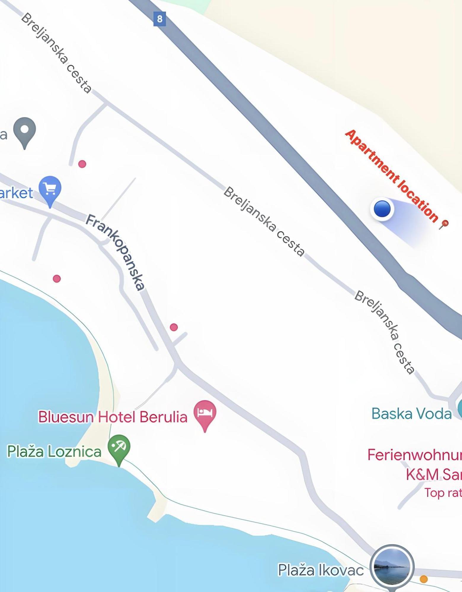 Villa Stipuka Brela Bilik gambar